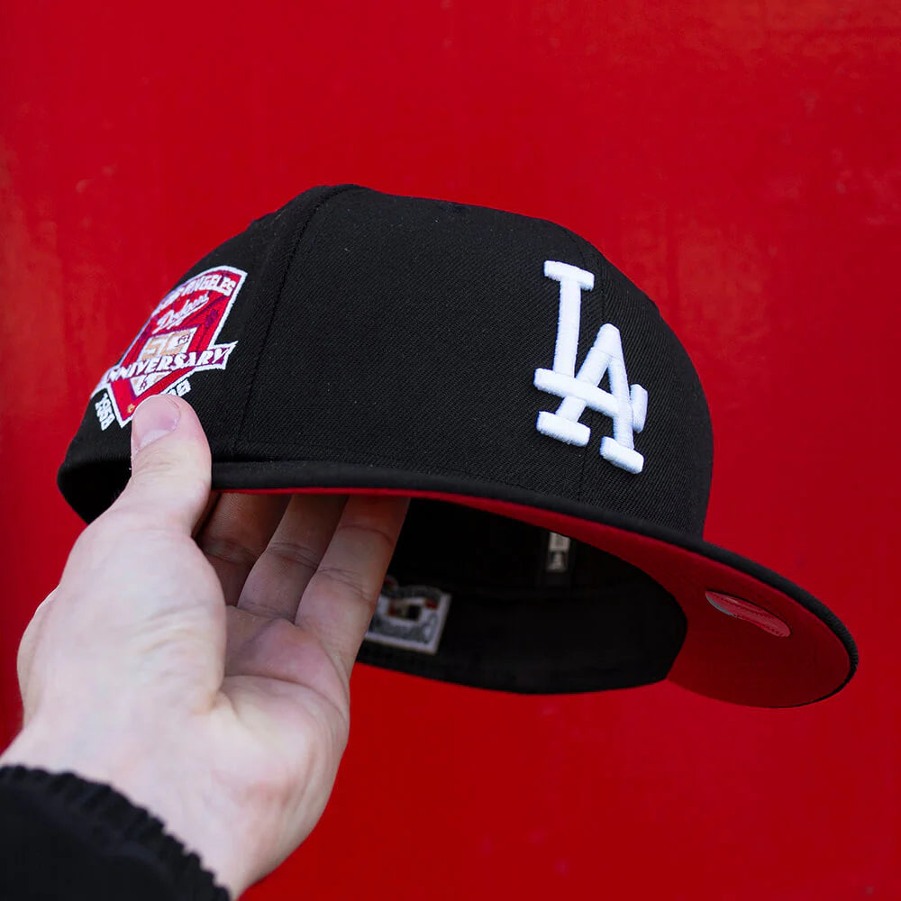 Black and red dodgers hat online