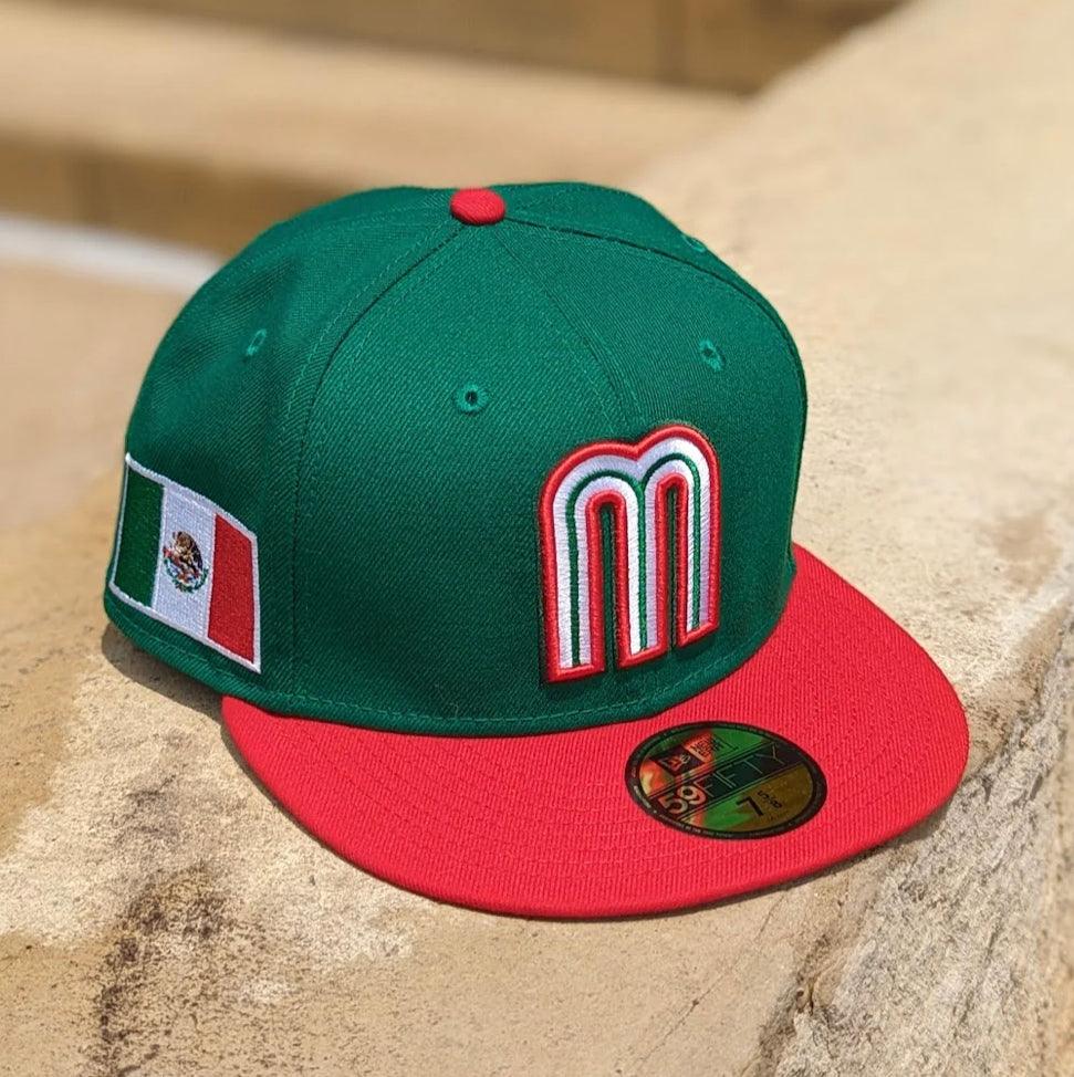 Mexico Green WBC New Era Fitted Hat