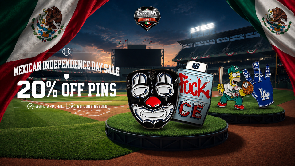 HAT PINS & BLIPS - BeisbolMXShop