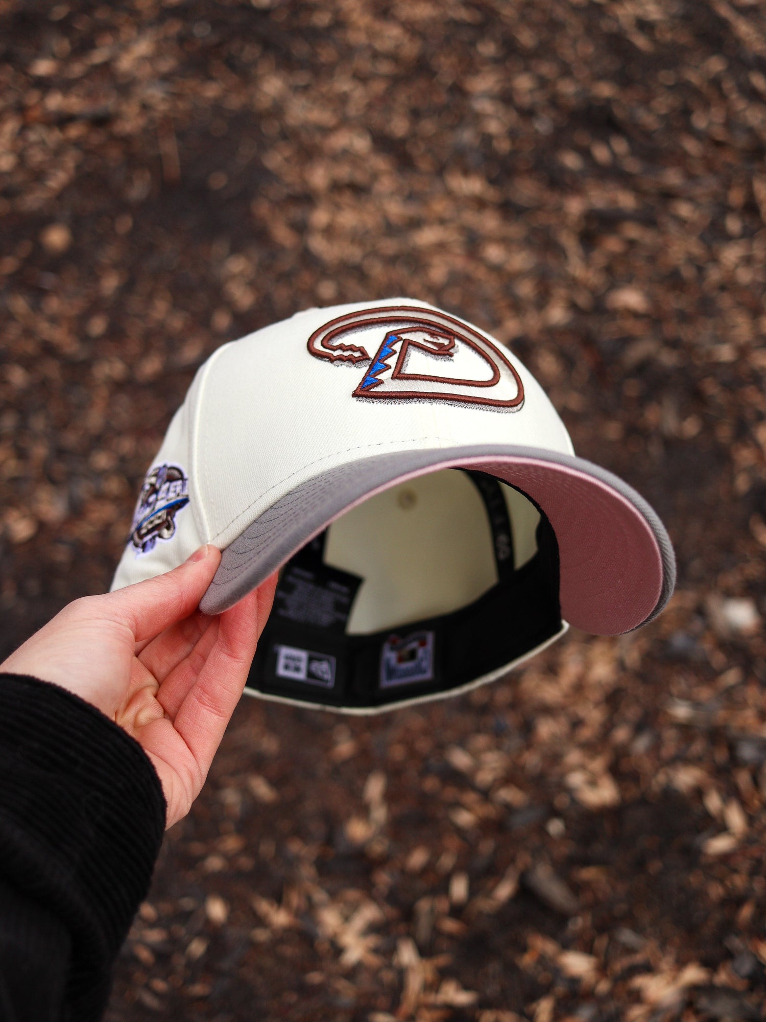 Arizona Diamond backs (chrome/grey/pinky)