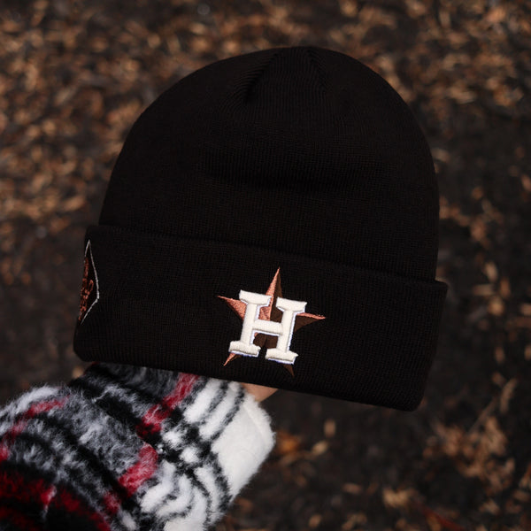 Astros (black beanie) 17 patch