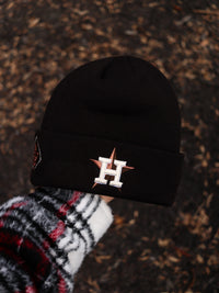 Astros (black beanie) (17 patch)