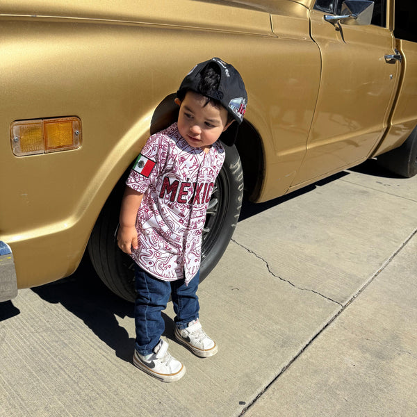 (BURGENDY) (kids) Aztec Mexico