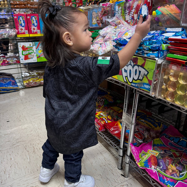 (KIDS) (BLACK) Aztec Mexico