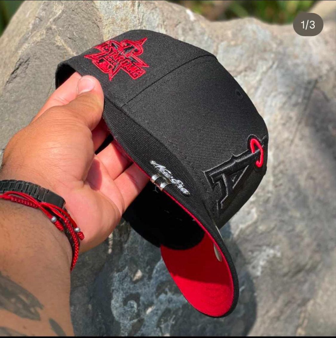 ((2.0)) Anaheim Angels black/red - BeisbolMXShop