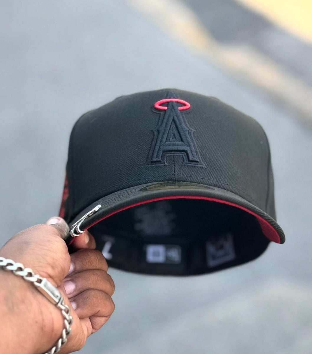 ((2.0)) Anaheim Angels black/red - BeisbolMXShop