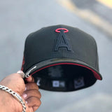 ((2.0)) Anaheim Angels black/red - BeisbolMXShop