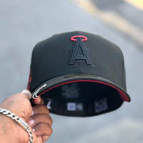 ((2.0)) Anaheim Angels black/red - BeisbolMXShop