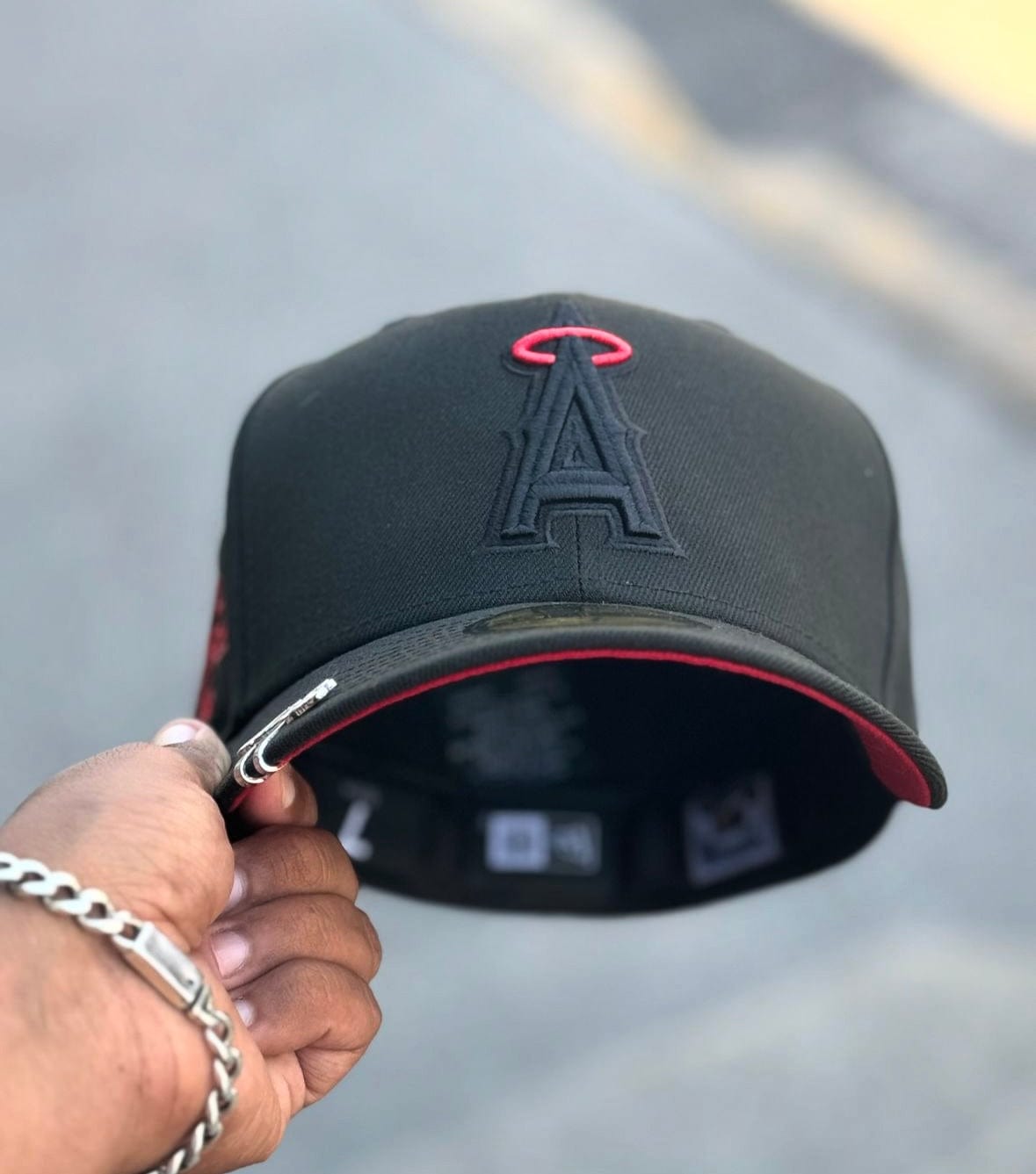((2.0)) Anaheim Angels black/red - BeisbolMXShop
