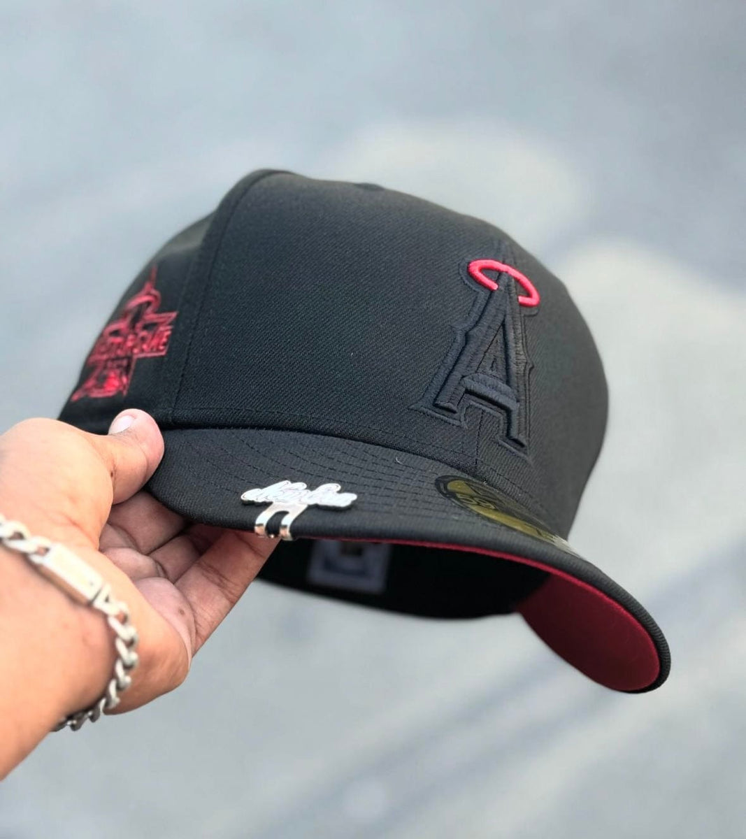 ((2.0)) Anaheim Angels black/red - BeisbolMXShop