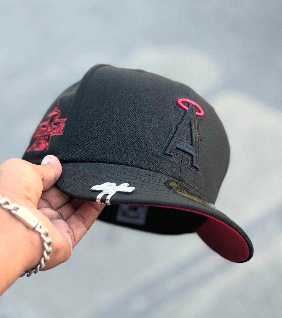 ((2.0)) Anaheim Angels black/red - BeisbolMXShop