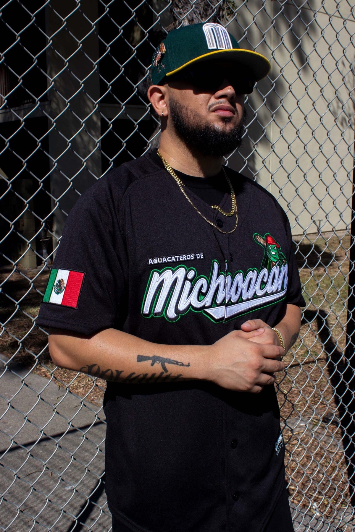 (2.0 BLACK) Michoacán Jersey - BeisbolMXShop