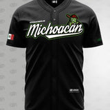 (2.0 BLACK) Michoacán Jersey - BeisbolMXShop