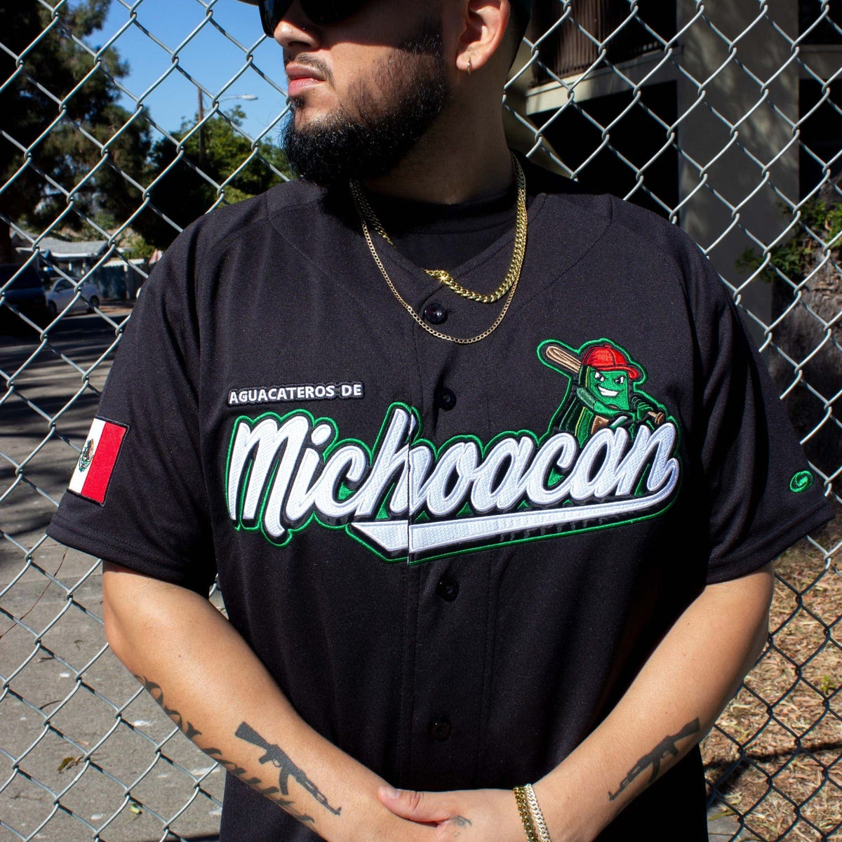 (2.0 BLACK) Michoacán Jersey - BeisbolMXShop
