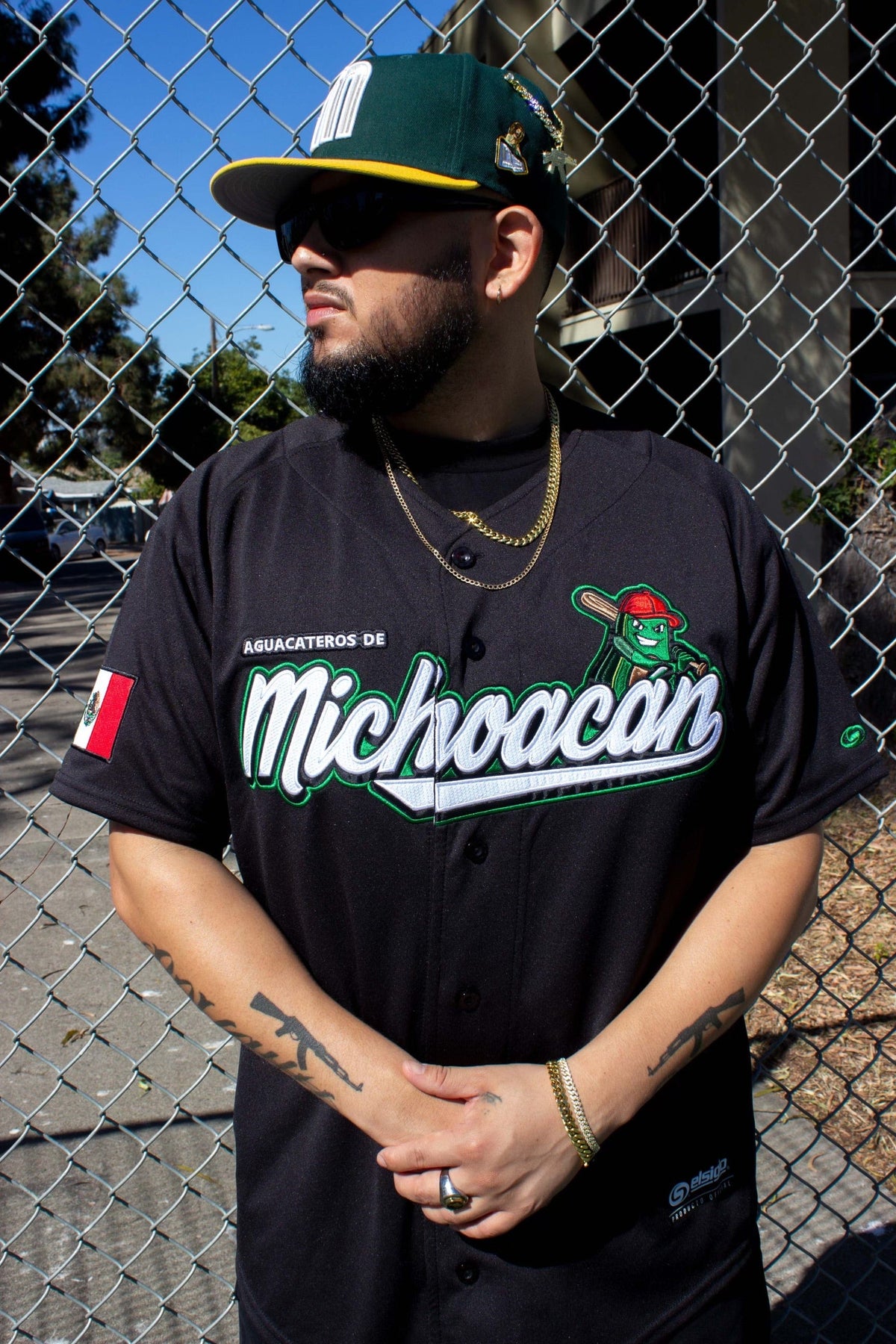 (2.0 BLACK) Michoacán Jersey - BeisbolMXShop
