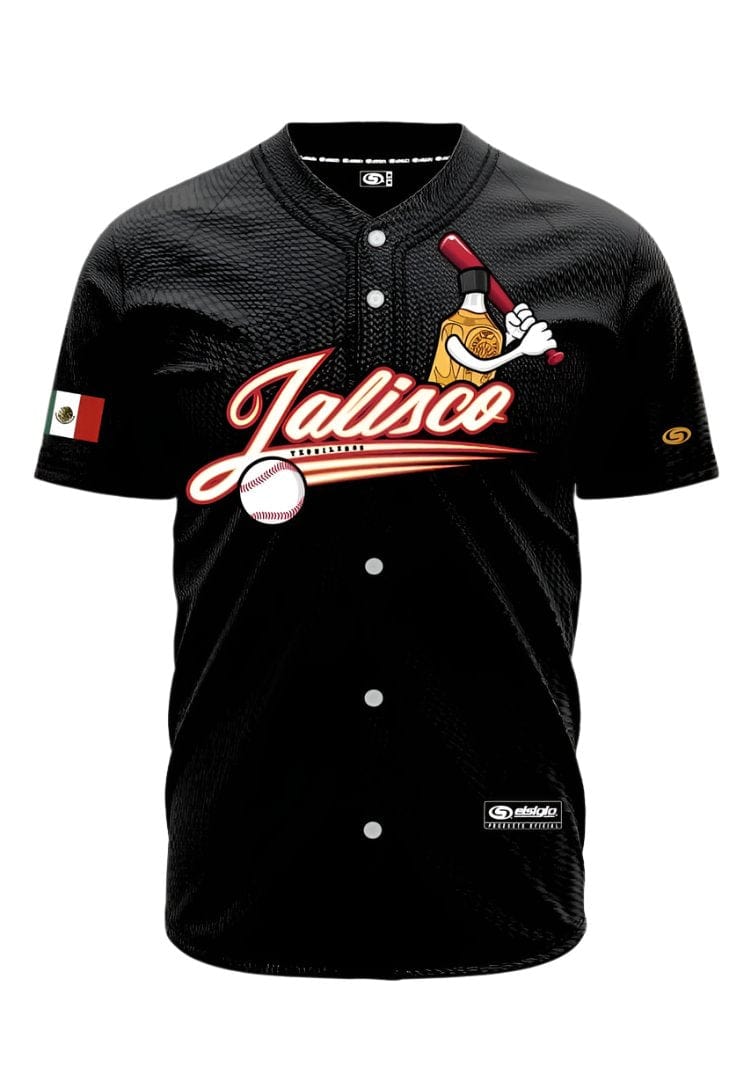 2.0 (BLACK) Tequileros De (JALISCO) Jersey - BeisbolMXShop