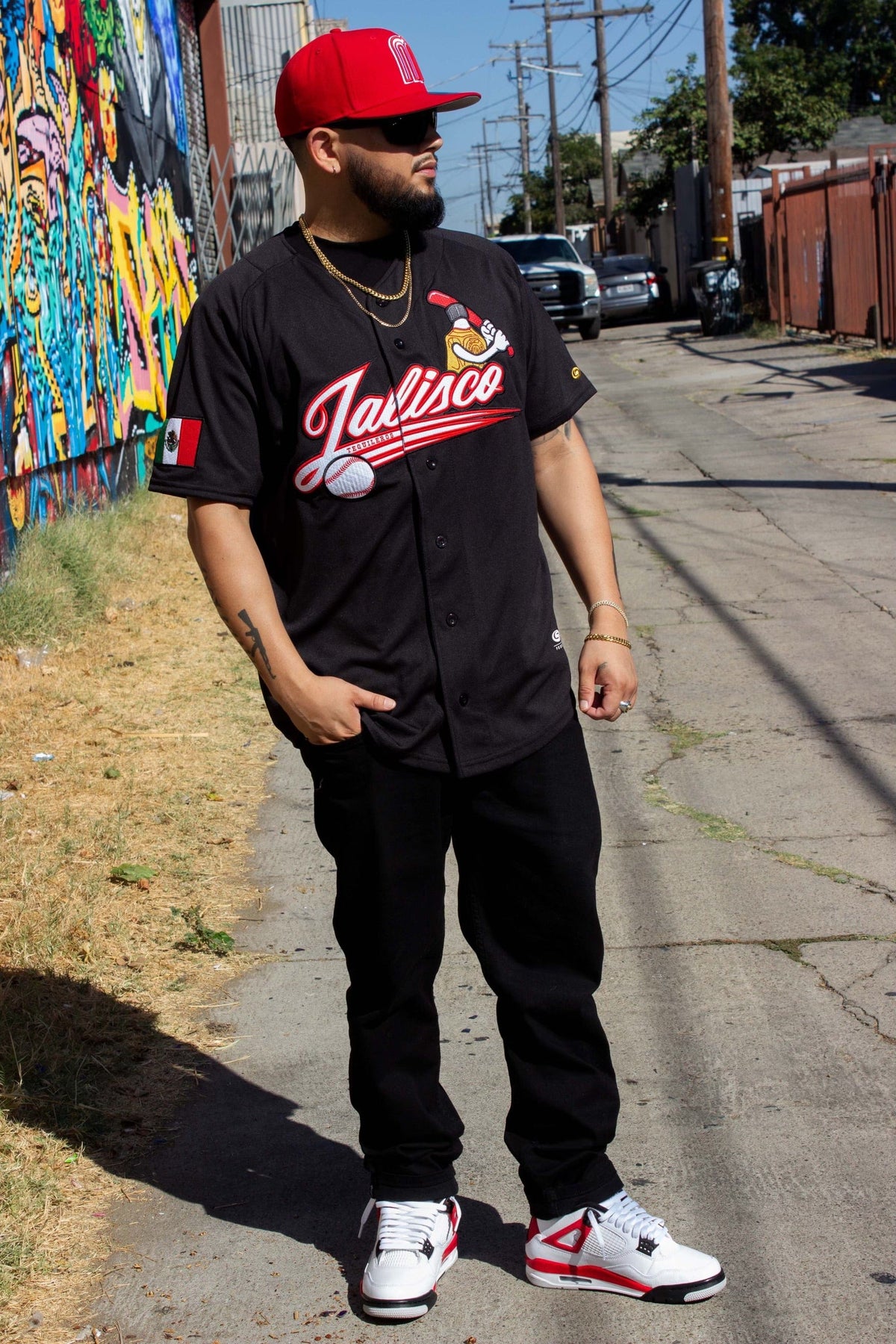 2.0 (BLACK) Tequileros De (JALISCO) Jersey - BeisbolMXShop