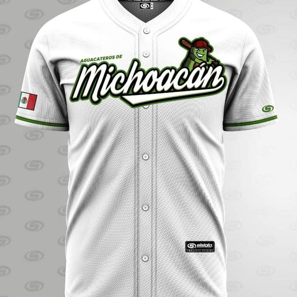 (2.0 WHITE) Michoacán Jersey - BeisbolMXShop