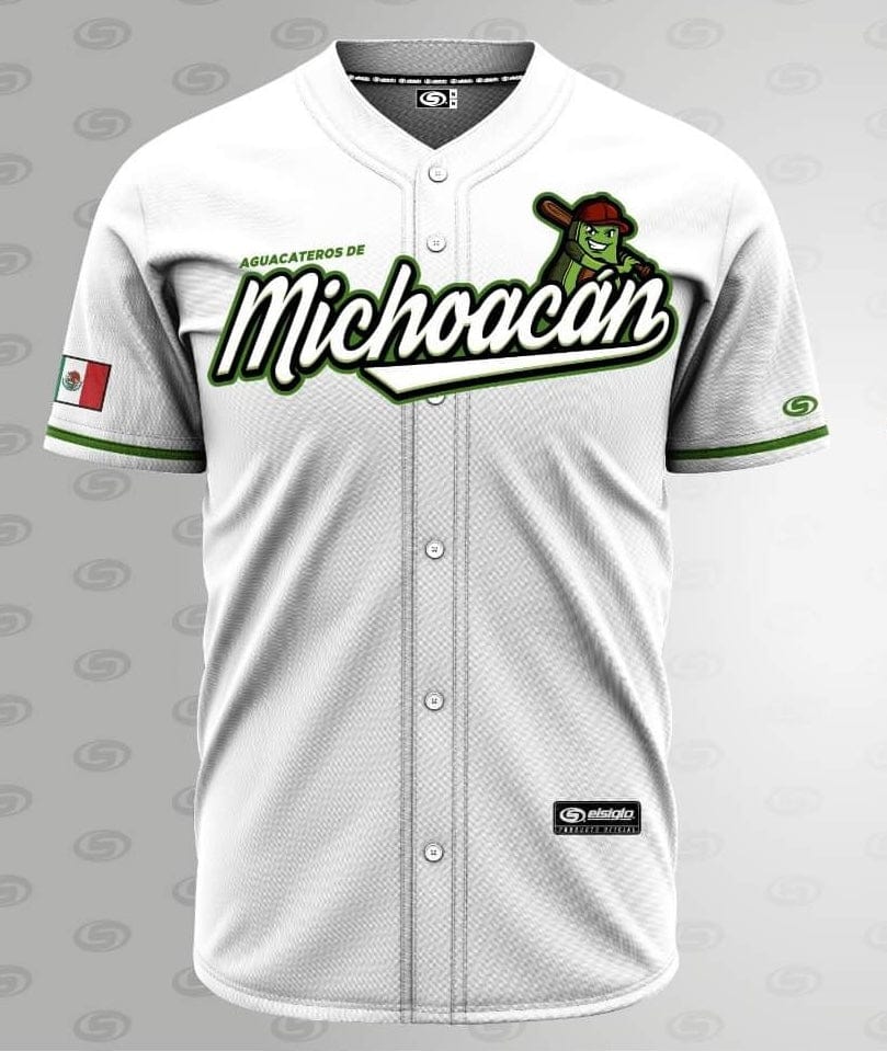 (2.0 WHITE) Michoacán Jersey - BeisbolMXShop