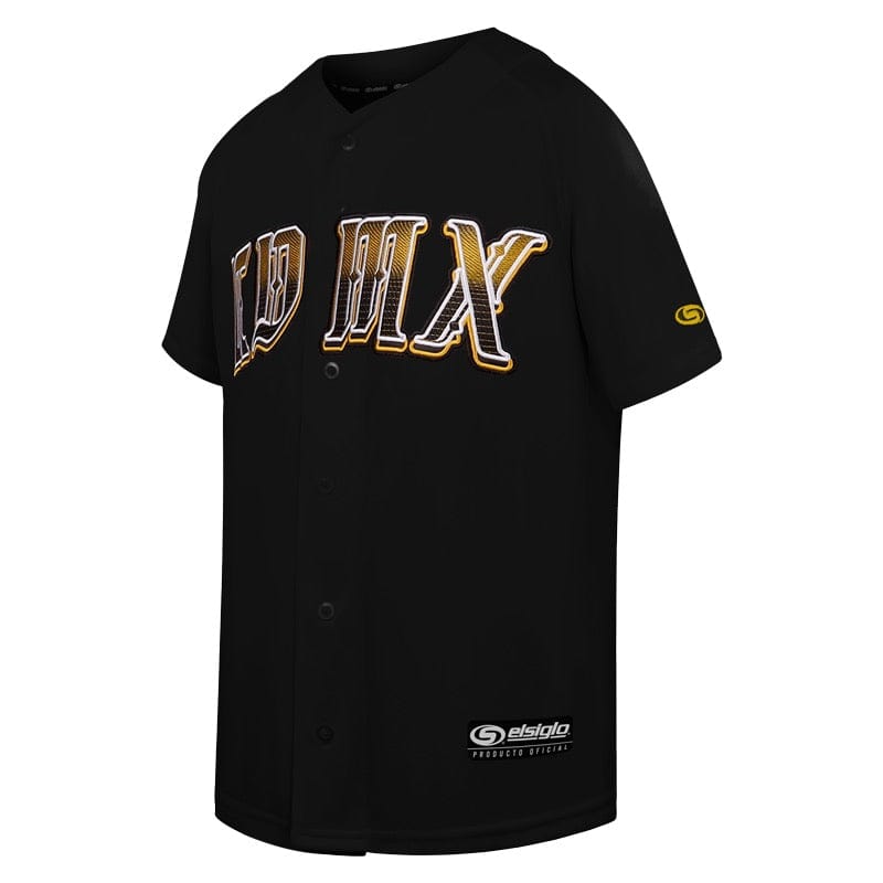 2024 MENS CDMX BLACK & GOLD Jersey - BeisbolMXShop
