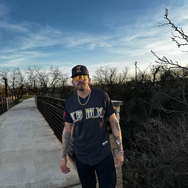 2024 MENS CDMX BLACK & GOLD Jersey - BeisbolMXShop