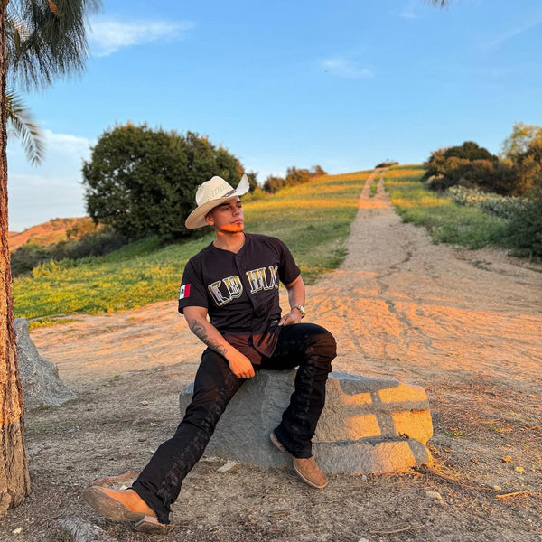 2024 MENS CDMX BLACK & GOLD Jersey - BeisbolMXShop