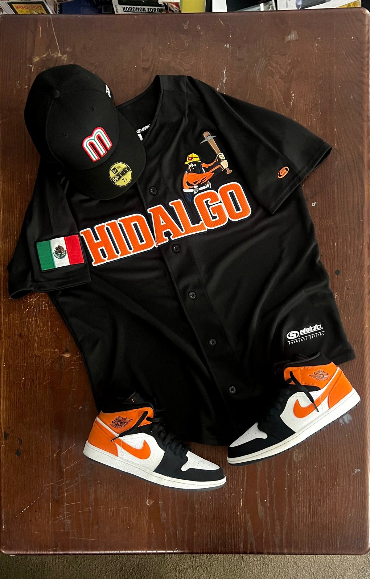 2024 Mineros De Hidalgo Jersey - BeisbolMXShop