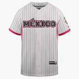 2024 serie de caribe Mexico jersey (pink stripes) - BeisbolMXShop