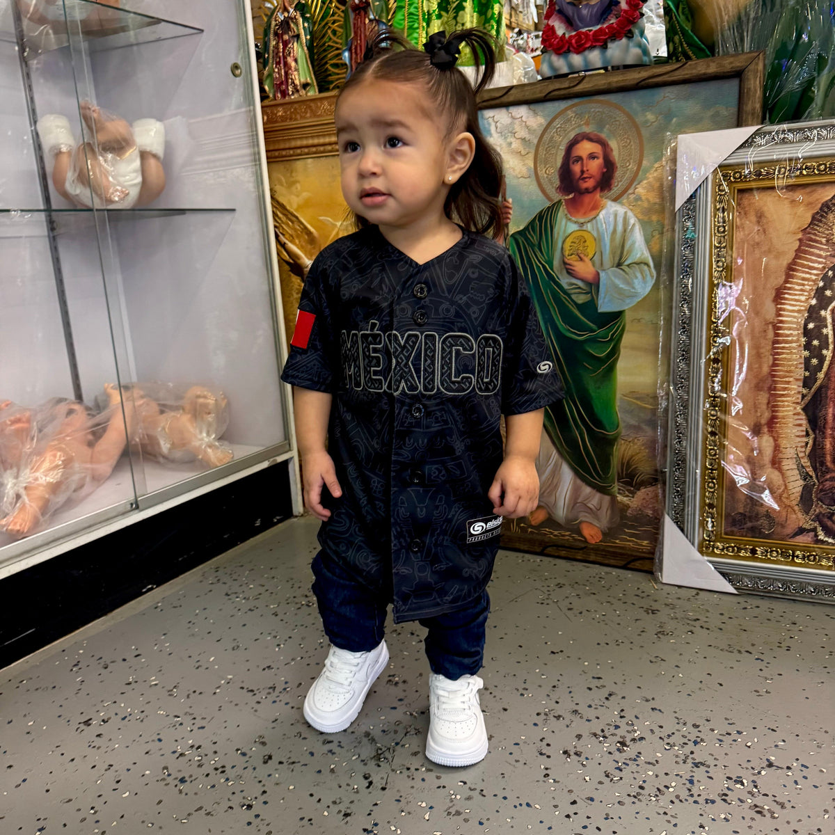 (KIDS) (BLACK) Aztec Mexico