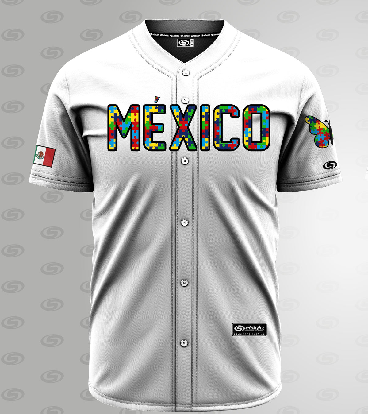 (Kids white) Autism awareness jersey pre order shipping (07/30/26)