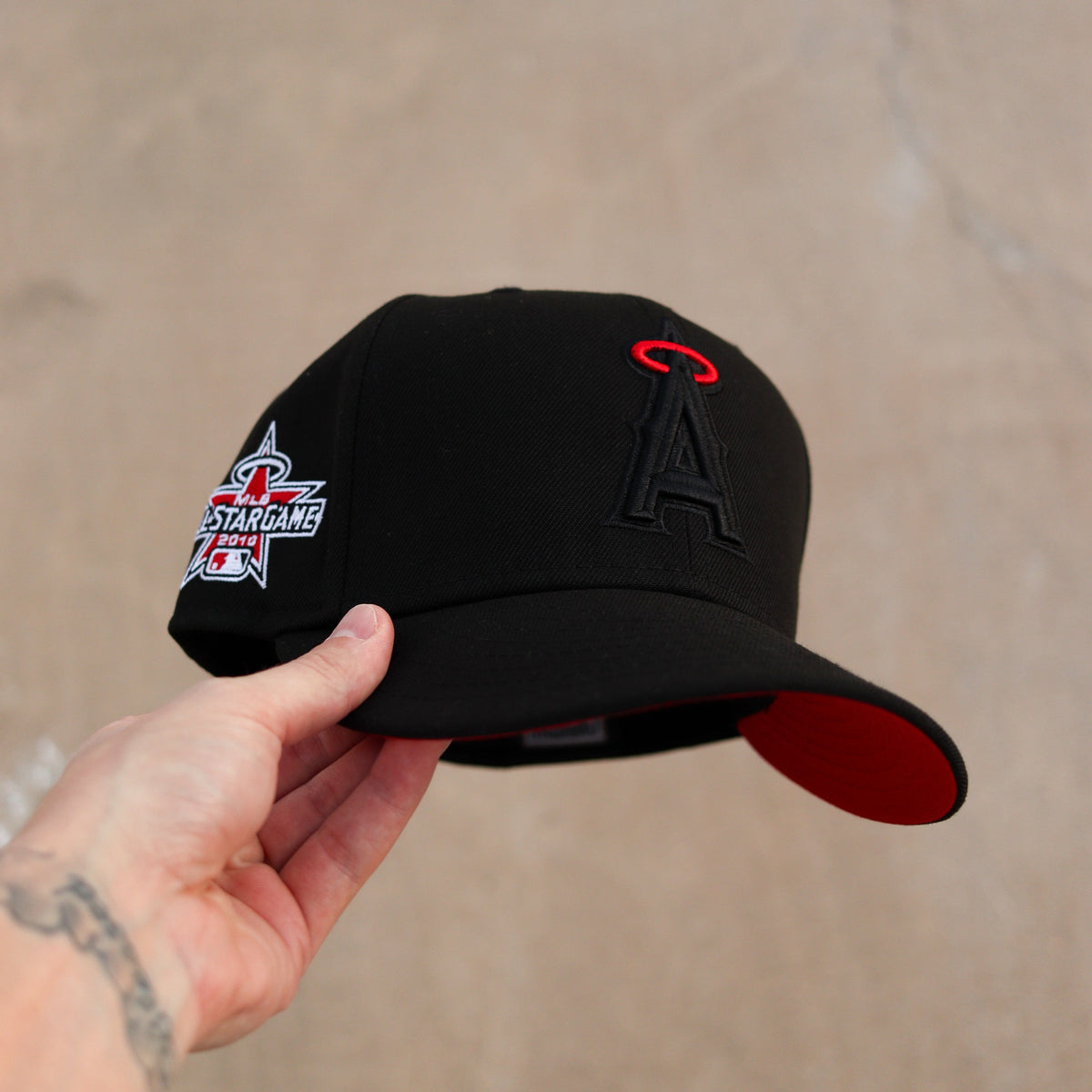 (3.0) Angels hat (Red Halo) - BeisbolMXShop