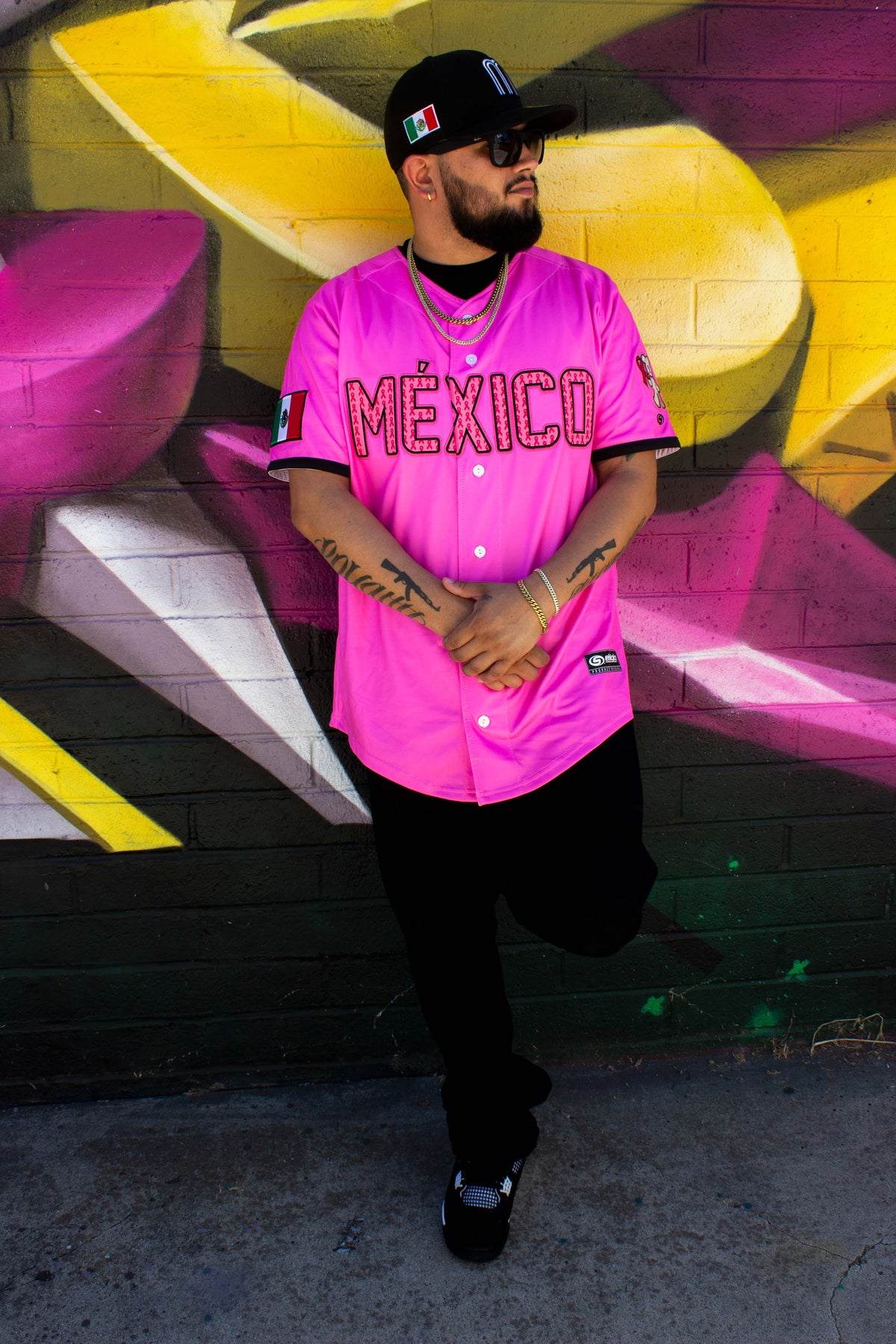 Pink Men’s cancer Awareness jersey