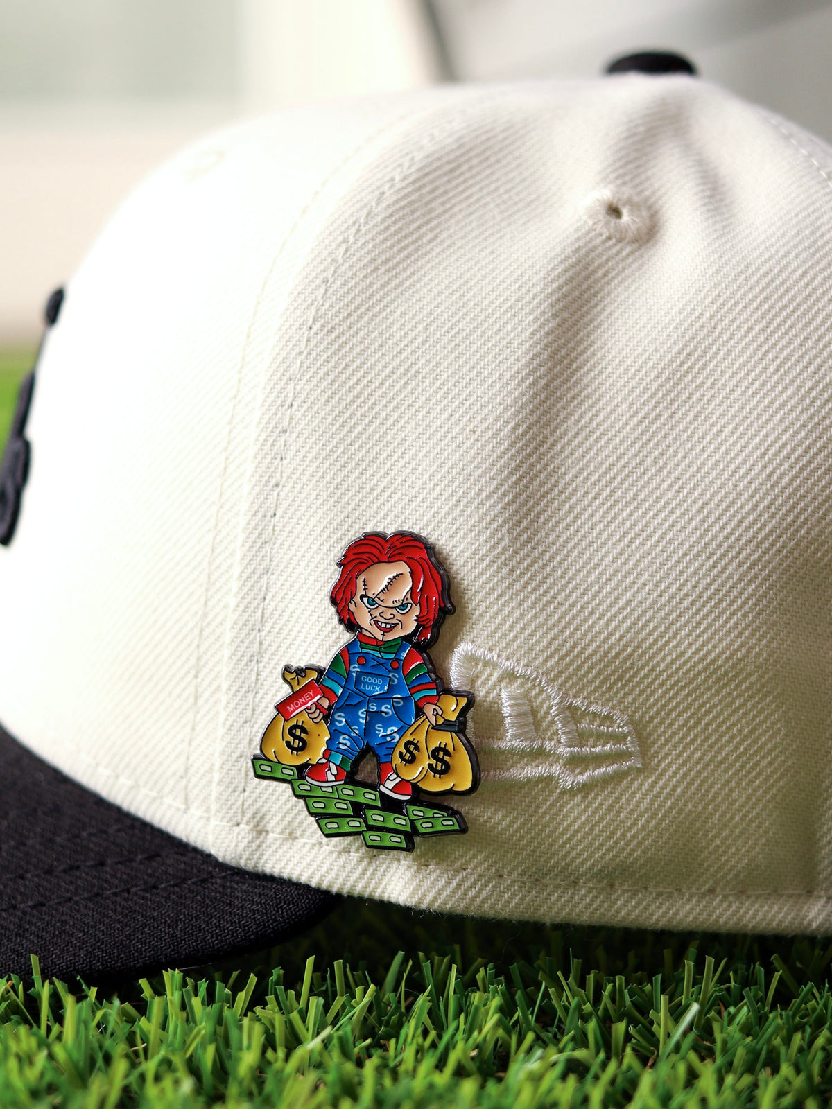 Money Chuck pin