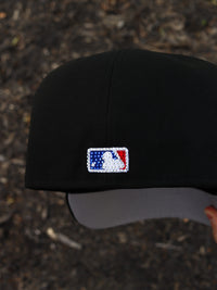 Rhinestones (Black) kanji dodgers