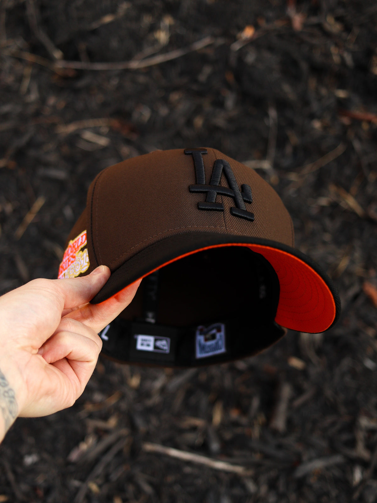 Brown/orange Dodgers