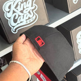 50 year Patch black/red Angels - BeisbolMXShop