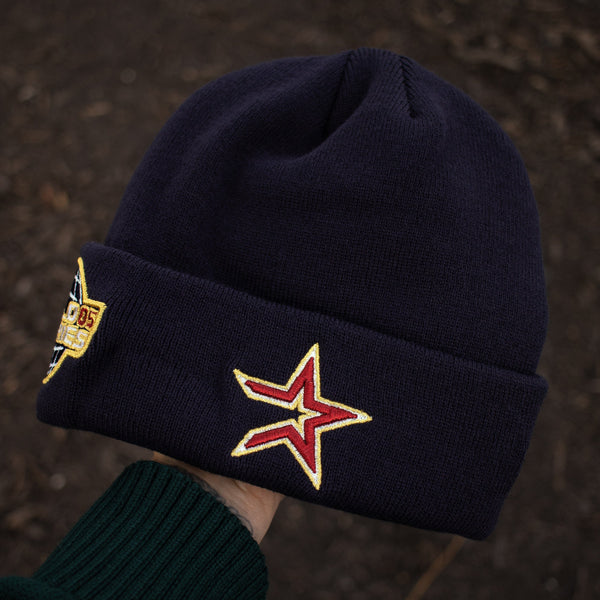 Astros (navy blue beanie) 05 WS patch