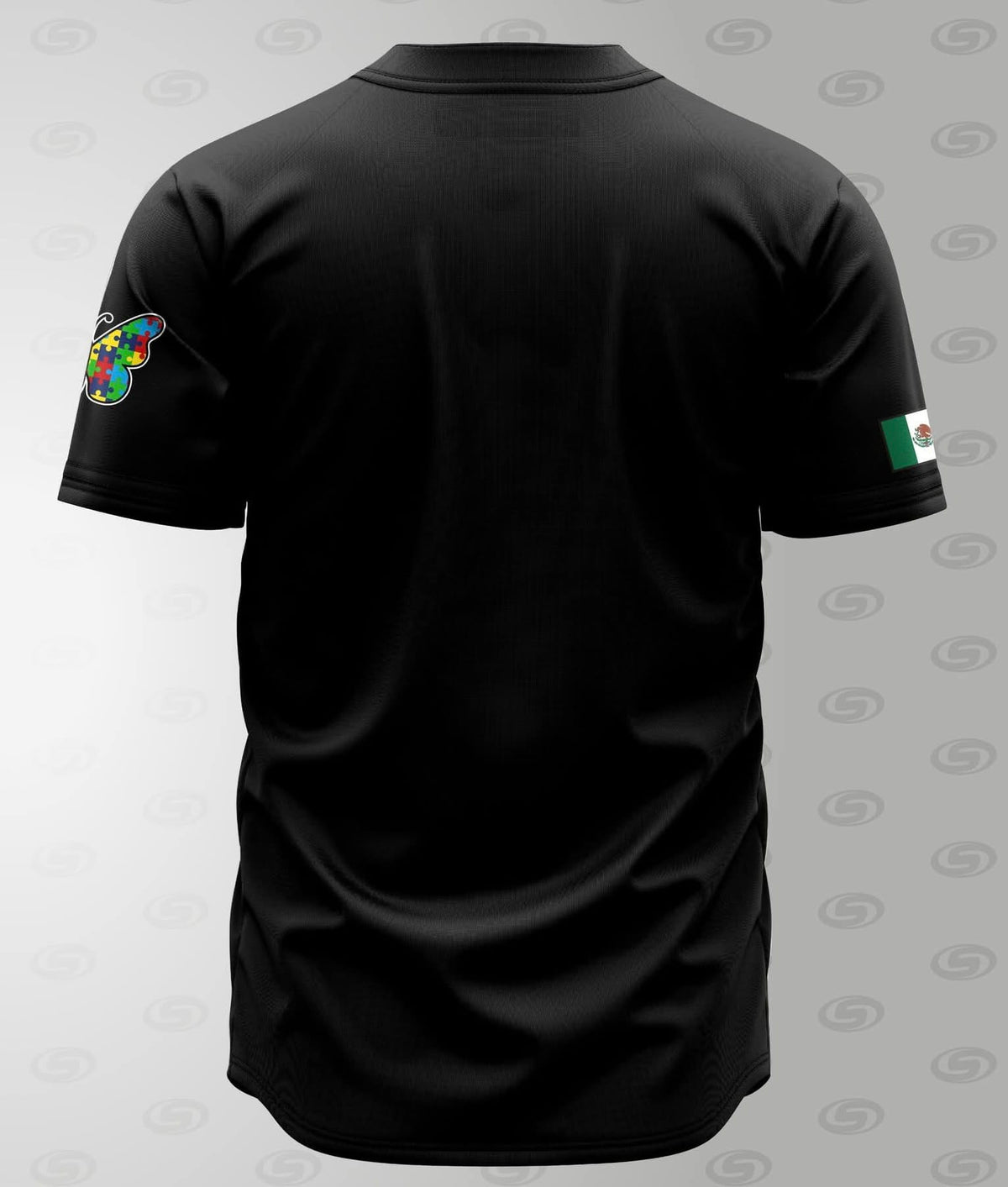 Black (Kids) Autism awareness jersey