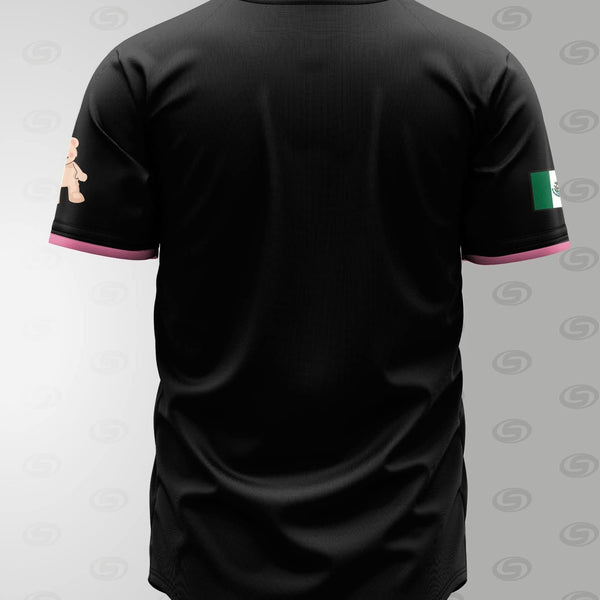 Black Men’s cancer Awareness jersey pre order shipping 07/05/26