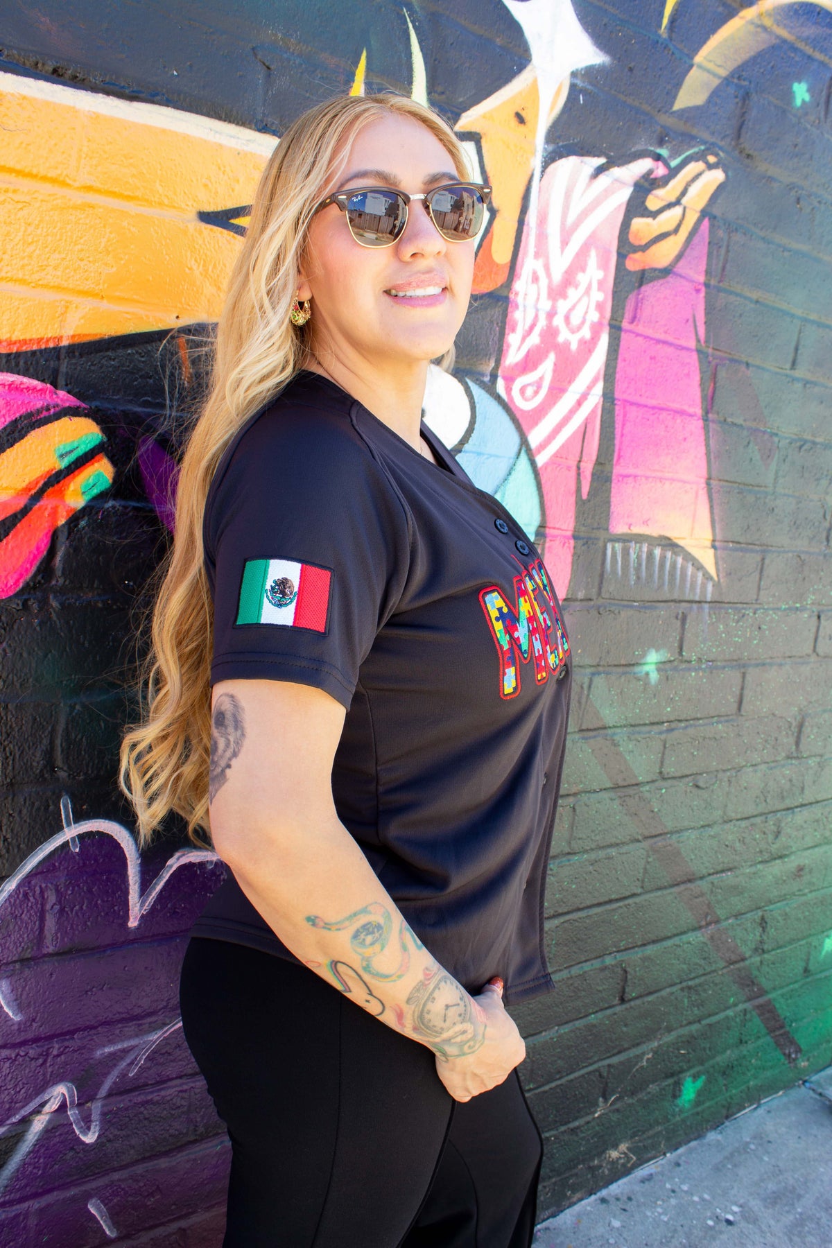 Women’s (black) Autism Awareness jersey