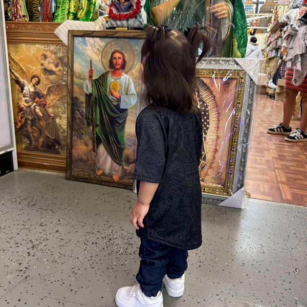 (KIDS) (BLACK) Aztec Mexico