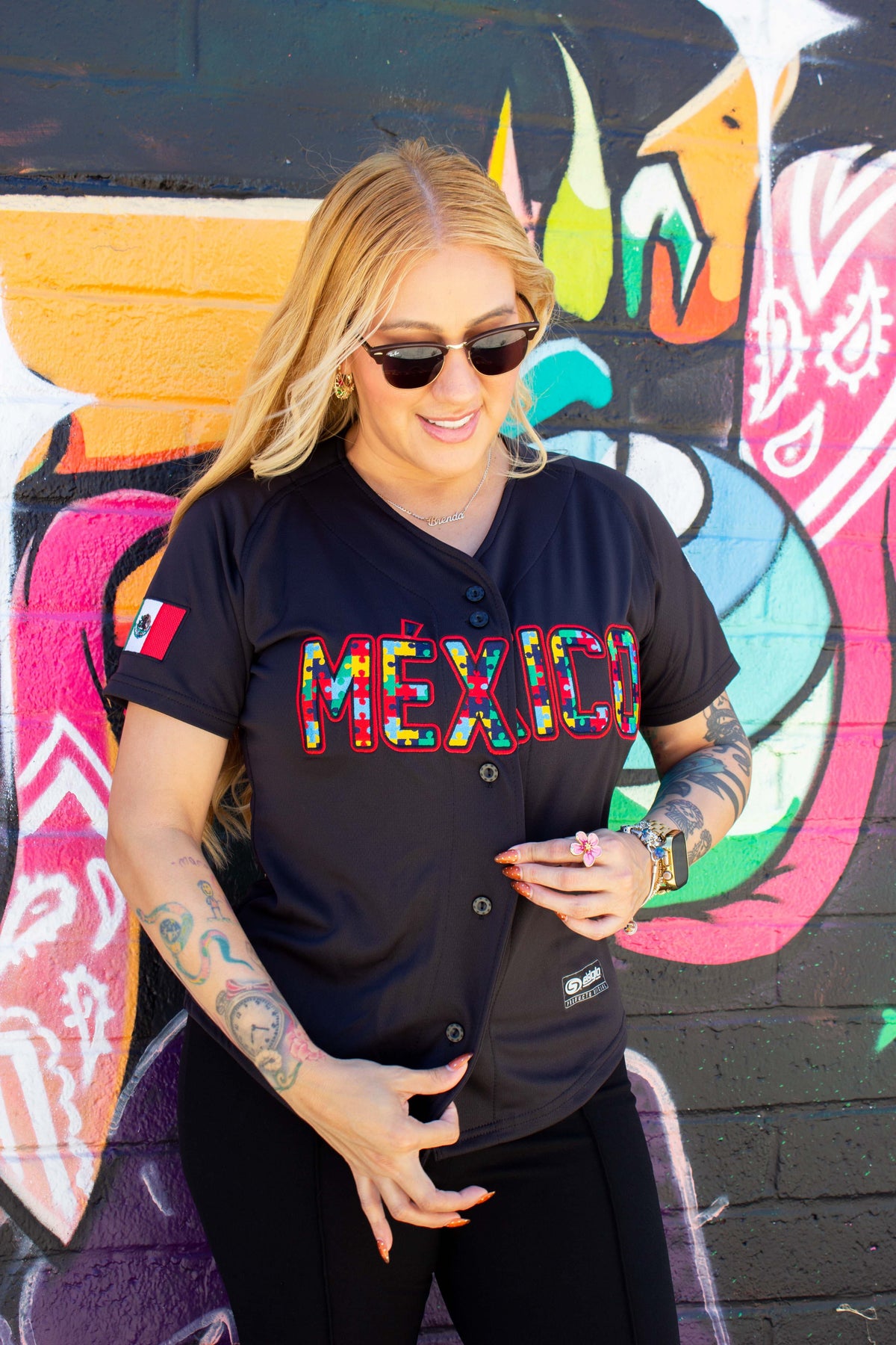 Women’s (black) Autism Awareness jersey