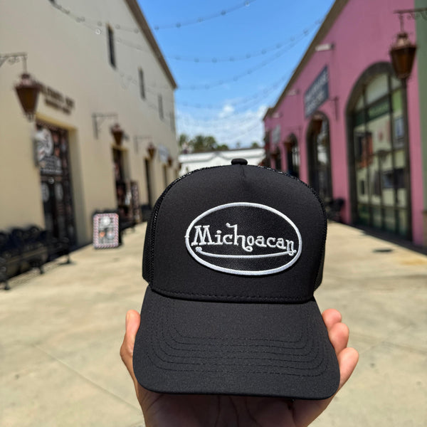Michoacan black cir hat