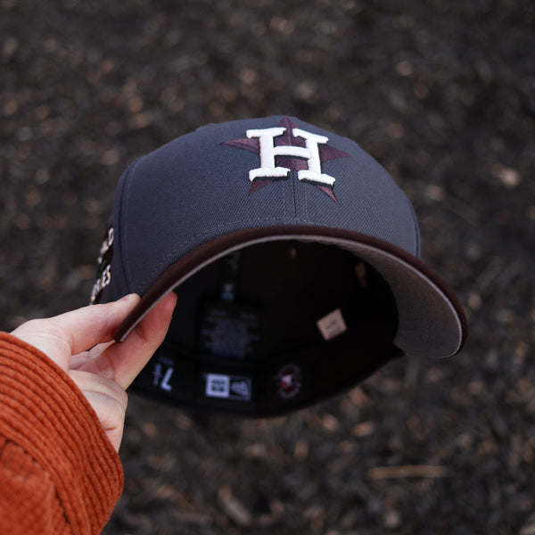 Astros (charcoal/bown)