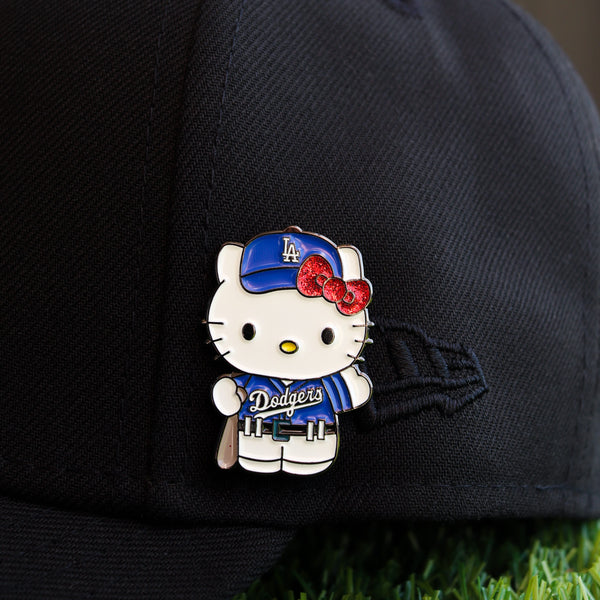 Blue cat pin