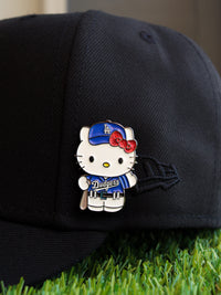 Blue cat pin
