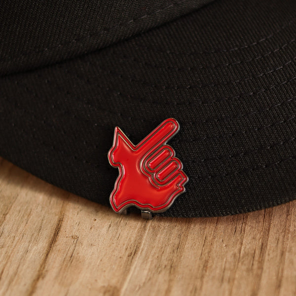 Texas Red pin