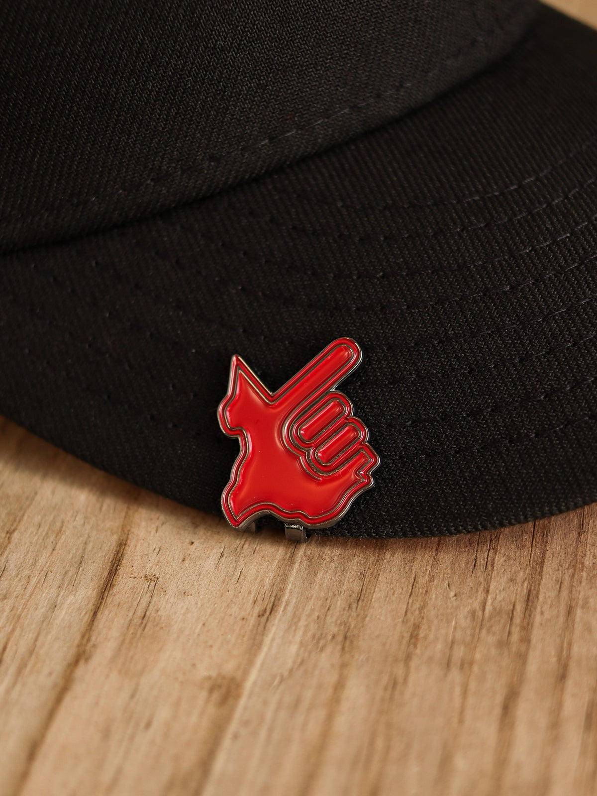 Texas Red pin