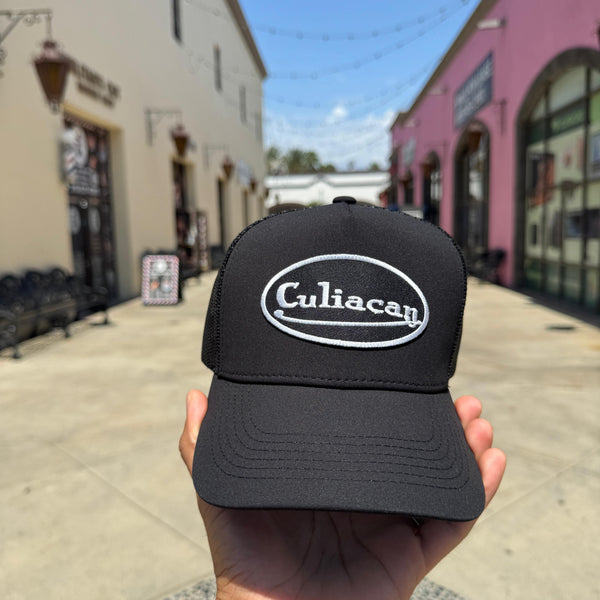 Culiacan black cir hat