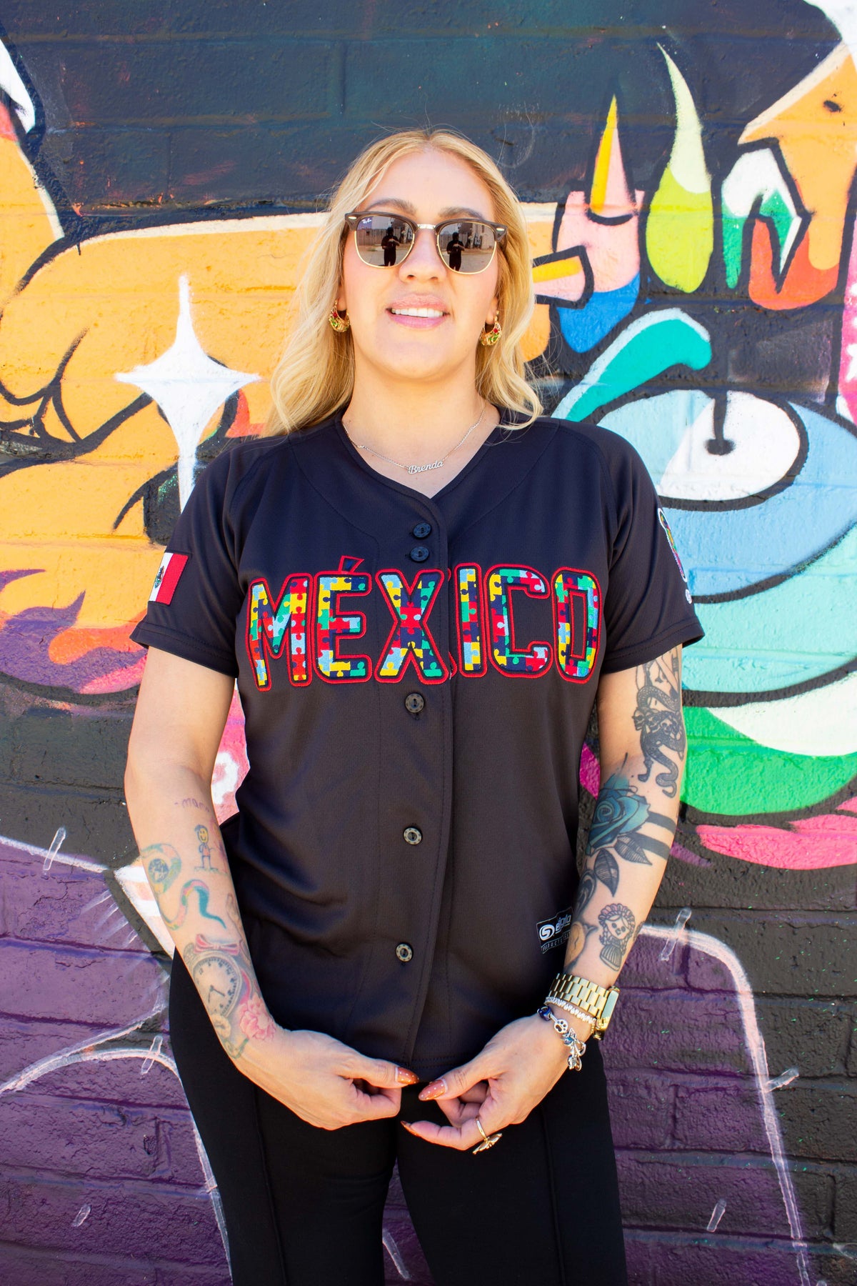 Women’s (black) Autism Awareness jersey